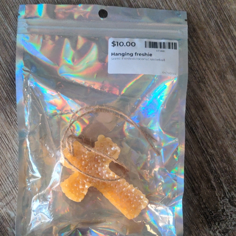 Yellow Hanging Freshie